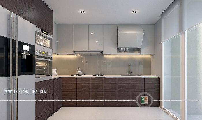 Tủ bếp acrylic có bền không?